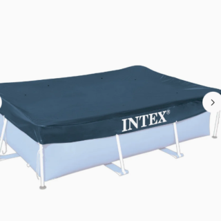 Cobertor INTEX para Piscina Estructural Rectangular, 3 x 2 m.