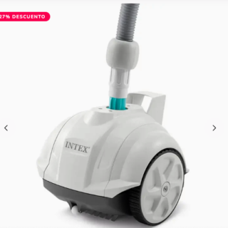Robot Limpiafondos Automático para Piscina Estructural INTEX ZX50